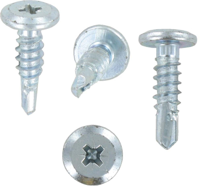 4.8 x 35 Pozi Shallow Pan Head Self Drilling Screws
