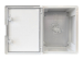 IP65 ABS Insulated Enclosure 400x300x220 IK10 C/W Backplate