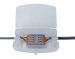 CONNECTOR BOX ENCLOSURE C/W. 4POLE LEVER SPLICE CONNECTORS