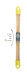 Fibreglass Cable Pulling Rod Set 10 x 330mm