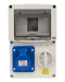 Industrial RCD Interlocking Switch IP44 3-Pin 230V-16A