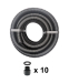 20MM X 10MTR FLEXIBLE CONDUIT CONTRACTOR PACK - BLACK