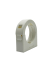 32MM PP HINGED CONDUIT CLIP WHITE - PACK 10
