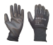 PU Gloves Black Size 10